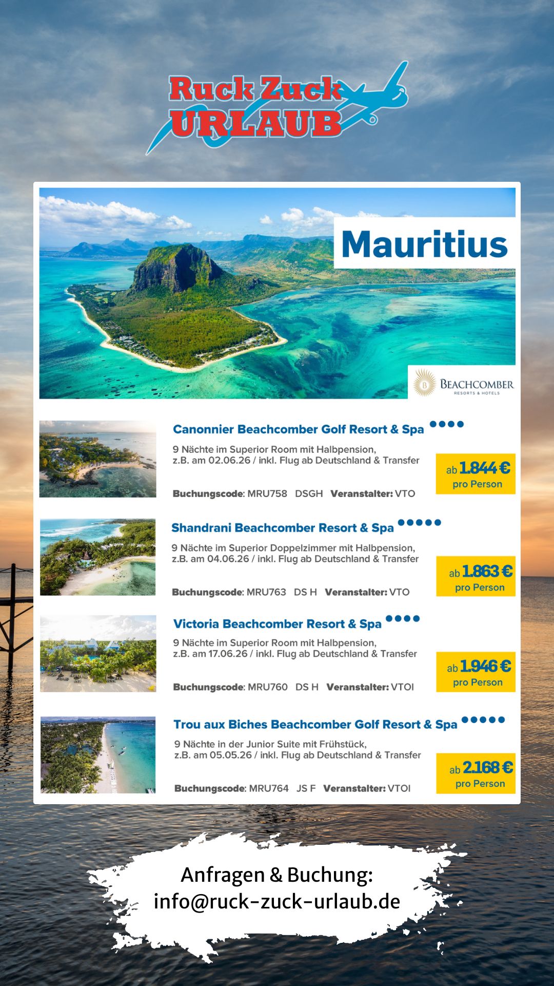 Vtours Freitagsflyer_Mauritius